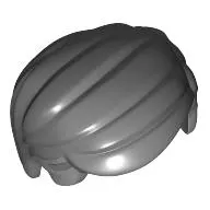 Hair Combed Sideways with Short Sideburns with Light Gray Temples Print