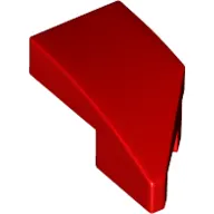 Brick Wedged, Curved 2 x 1 with Stud Notch Left