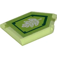 Tile Special 2 x 3 Pentagonal with Nexo Power Shield Print - Tech Tree