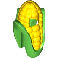 Costume Corn Cob Suit with Green Leaves Print