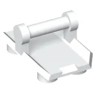 Plate Special / Shield Rectangular with 4 Studs, Handle