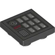 Tile Special 2 x 2 Inverted with keypad print