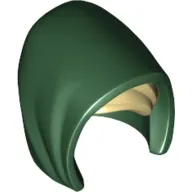 Hair and Hood, Tan Hair Print