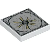 Tile 2 x 2 with Atlantis Stone print