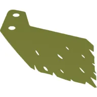 Large Figure Cape, Angled, Tattered