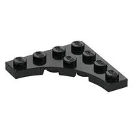 Plate Special 4 x 4 with 3 x 3 Quarter Round Cutout