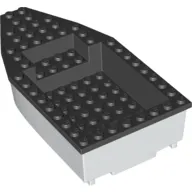 Boat 8 x 16 x 3 with Black Deck [Complete Assembly]