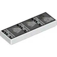 Tile 1 x 3 with Photo Booth Photos print