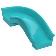 Duplo Playground Slide Curved Right 90°