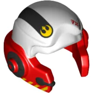 Helmet Rebel with Check Protectors with Resistance A-wing Pilot Print