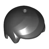 Hair Smooth and Parted, Hole for Pin on Top (Classic)