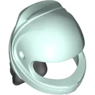 Hair and Helmet, Curly, Black pattern