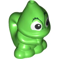 Animal, Chameleon, Standing, Hole on Top and Tail with Face Print (Pascal)