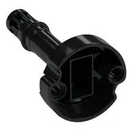 Gearwheel 8 Tooth with Pin Holes and Flywheel Recess (Ninjago) [Long Shaft]