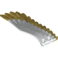Animal Body Part, Bird, Eagle Wing - Left with Metallic Gold Feathers Print