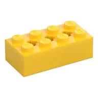 Brick Special 2 x 4 with 3 Axle Holes