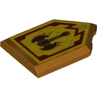 Tile Special 2 x 3 Pentagonal with Nexo Power Shield Print - Merlok Power Axe