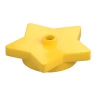 Plate Special 5-Point Star 4 x 4 2/3 with One Stud
