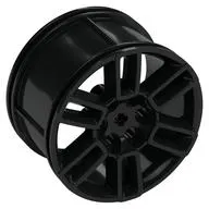 Wheel 56 x 34 Technic Racing Medium with 6 Pin Holes, Open Spokes