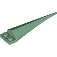 Plate Special 1 x 2 with Angular Extension and Flexible Sand Green Tip