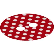 Hipwear Skirt, Round with White Dots print