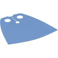 Neckwear Cape, Standard with Blue Back [Traditional Starched Fabric]