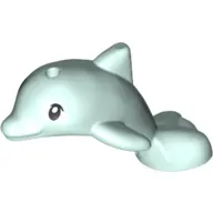 Animal, Dolphin, Baby with Black Eyes