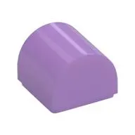 Brick Curved 1 x 1 x 2/3 Double Curved Top, No Studs