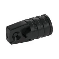 Hinge Cylinder 1 x 2 Locking with 1 Finger and Axle Hole On Ends [No Side Slots]