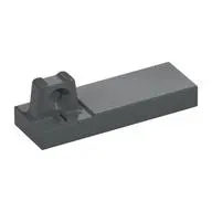 Hinge Tile 1 x 3 Locking with 1 Finger on Top with Cutout