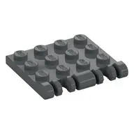 Hinge Plate 3 x 4 Locking Dual 2 Finger, 7 teeth