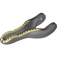 Animal Body Part, Dinosaur, Baryonyx Lower Jaw with Tan Teeth
