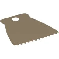 Neckwear Cape, 14 Points, Wide Shoulders, Fuzzy Back