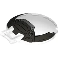 Dish 6 x 6 Inverted - No Studs with Handle with Cockpit Window Print