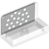 Panel 1 x 2 x 1 with Black Square, White Dots print