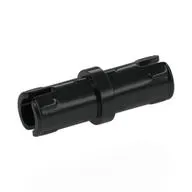 Technic Pin with Friction Ridges Lengthwise with No Center Slots