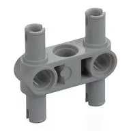 Technic Pin Connector Hub Perpendicular 3L with 4 Pins (Squared Holes)