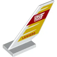 Tail Shuttle with 'LK60250' and Envelope Print