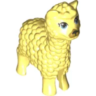 Animal, Llama with Medium Blue Eyes