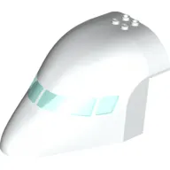 Aircraft Fuselage Curved Forward 8 x 12 x 6 Top