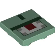 Tile Special 2 x 2 Inverted with Pixelated Red Eye print
