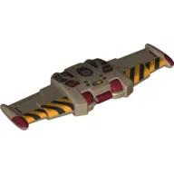 Wings Double, Buzz Lightyear with Warning Stripes, Circuitry print