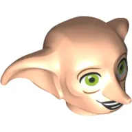 Minifig Head Special, Dobby with Smile Print