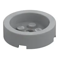 Brick Round 4 x 4 with Recessed Center