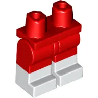 Hips with Red Legs and White Boots Pattern