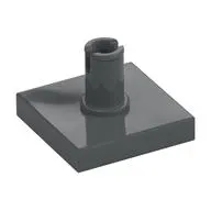 Tile Special 2 x 2 with Top Pin [Squared Holes]