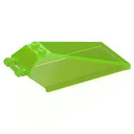 Windscreen 8 x 4 x 2 with Handle and 2 Studs [Hollow Studs] [Plain]