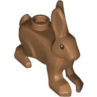 Animal, Rabbit / Hare, with Black Eyes with White Pupil Print