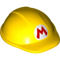 Nintendo Figure, Hard Hat / Construction Helmet, Large with Mario Logo
