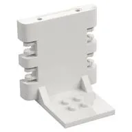 Hinge Bracket 4 x 5 x 5 Locking with 2 Fingers, Two on Each Side, 7 Teeth